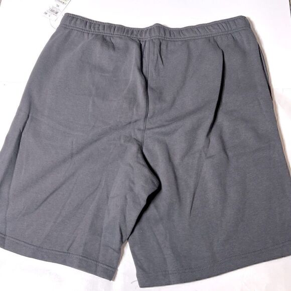 New ID Ideology Mens Fleece Shorts Stormy deep charcoal S - Picture 4 of 5